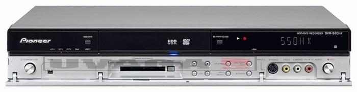 DVD- Pioneer DVR-550HX